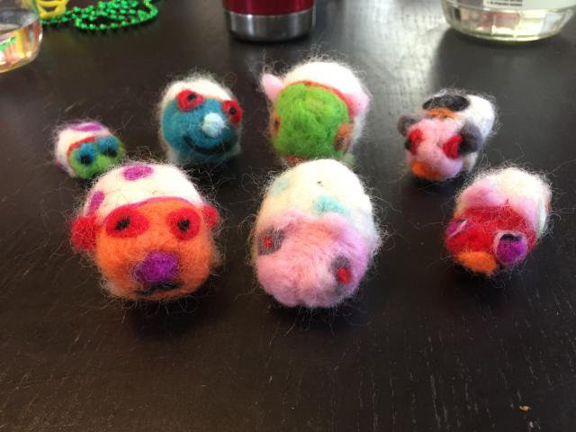 Wool Felted Creatures