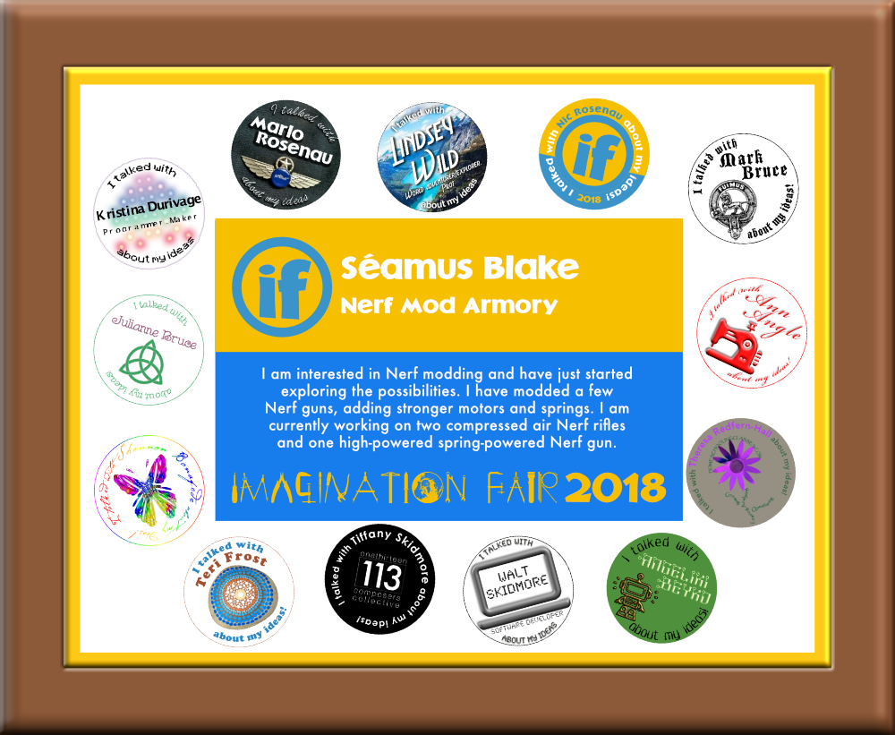 Imagination Fair 2018 Participation Certificate Example