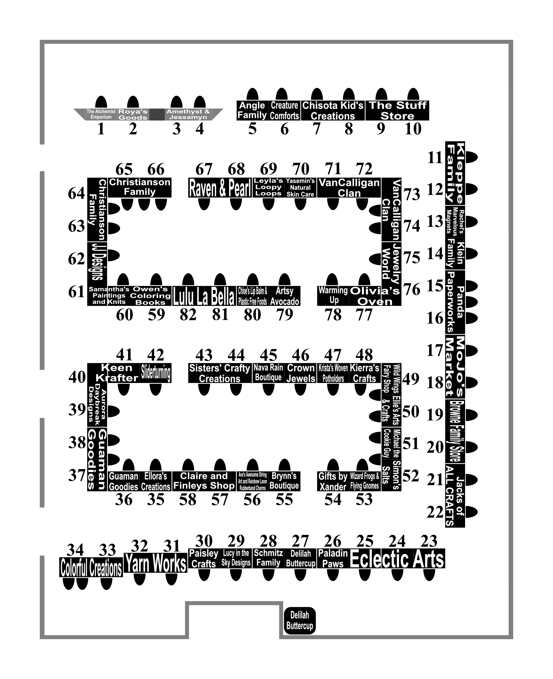 Fantasy Flight Games Center Map Room Layout Proposal